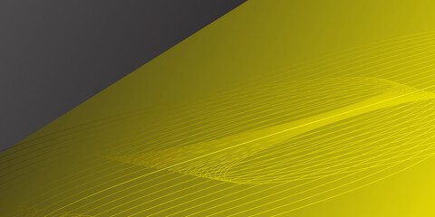 Abstract black and yellow background