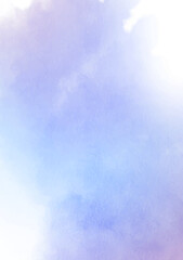 abstract sky blue watercolor backdrop