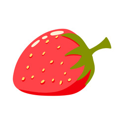 Vector illustration of a strawberry.Element for design.