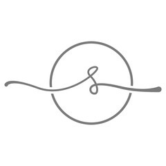 Latter S logo design for business beauty