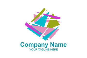 abstract Company Logo Vector Illustration. Suitable for business company, modern company, etc.