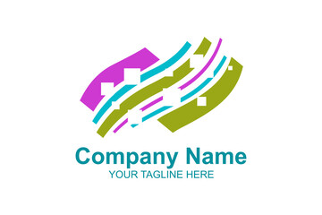 abstract Company Logo Vector Illustration. Suitable for business company, modern company, etc.