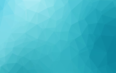Light BLUE vector abstract mosaic pattern.