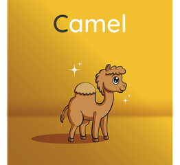 CAMELLO TIERNO CAMINANDO