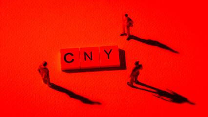red figures at CNY in critical