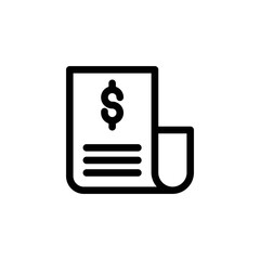 This Invoice icon is suitable for your web, apk, or additional projects