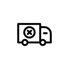 This Truck Delivery icon is suitable for your web, apk, or additional projects