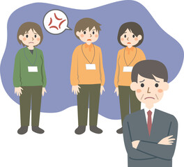 福祉系職員の人間関係に悩む管理職