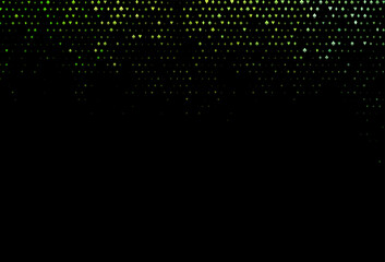 Dark green vector template with poker symbols.