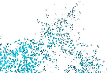 Obraz premium Light BLUE vector template with memphis shapes.