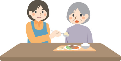 介護　食事介助