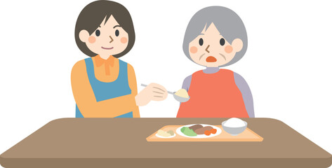 介護　食事介助