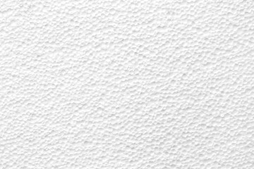 White polystyrene foam board texture abstract on background
