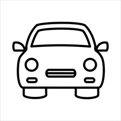 Car Icon Logo Design Vector Template Illustration Sign And Symbol Pixels Perfect