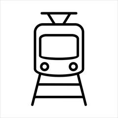 Train Icon Logo Design Vector Template Illustration Sign And Symbol Pixels Perfect