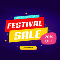 Diwali mega Festival sale offer. tag, Diwali celebration background, sign, symbol, 70% off. vector illustration.