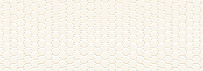 Embossed light orange hexagon on white backgrounds. Abstract honeycomb. Abstract tortoiseshell. Soft color