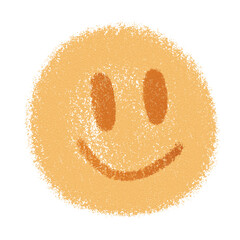 Happy Smiley Emoji face hand drawn iillustration