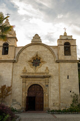 "The Carmel Mission Basilica, the mission of San Carlos Borromeo, founded in 1770 by Junipero Serra, Carmel-by-the-Sea, California USA"