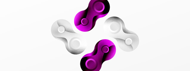 Circle geometric background. Abstract modern backdrop. Vector Illustration For Wallpaper, Banner, Background, Card, Book Illustration, landing page