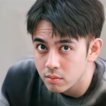 Portrait of young Filipino man