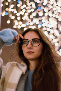 Portrait of young woman