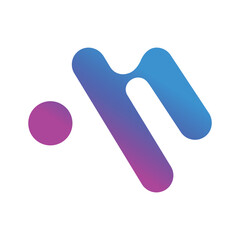 Letter M logo design for technology business. Tech logo design. Letter M