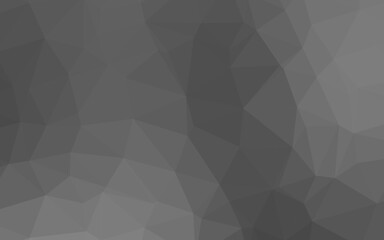 Fototapeta premium Light Silver, Gray vector polygonal background.
