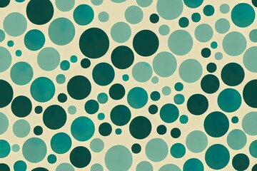 Seamless pattern with blurred paint spots. Abstract background in retro style with stains of oil or acrylic in green colors. illustration.. High quality illustration