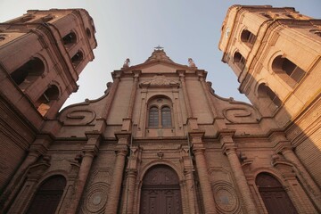 Cathedral Basilica of San Lorenzo (Santa Cruz de la Sierra) - obrazy, fototapety, plakaty