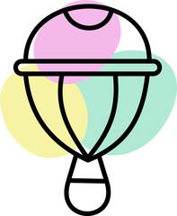 , illustration, vector on a white background.