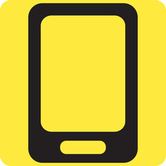 Contacts mobile, illustration, vector on a white background.