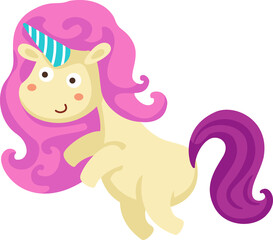 cartoon unicorn