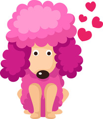 Fototapeta premium cartoon dog