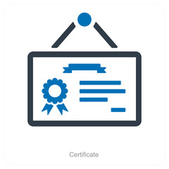 Fototapeta premium Certificate