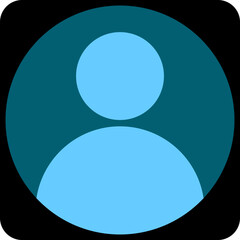 Phone owner profile, illustration, vector on a white background.