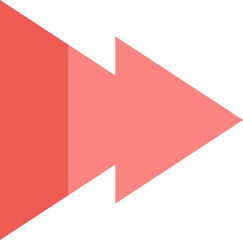 Forward music, illustration, vector on a white background.