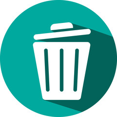 Garbage payment, illustration, vector on a white background.