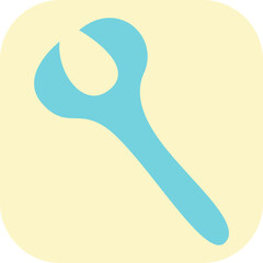 App settings, illustration, vector on a white background.