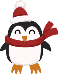 Christmas penguin
