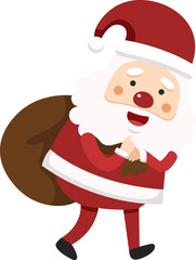 cartoon santa claus