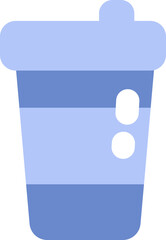 Cinema coffee, illustration, vector on a white background.