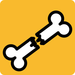 Xray doctor, illustration, vector on a white background.