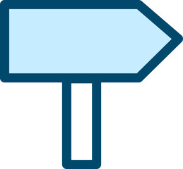 Racing location, illustration, vector on a white background.