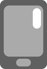 Education phone, illustration, vector on a white background.