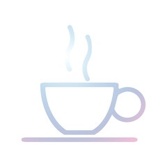 Cafe icon 3D design