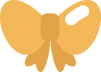 Kindergarten bow, illustration, vector on a white background.