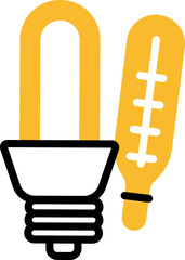 Recycling mercury, illustration, vector on a white background.