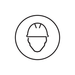vector illustration of a construction worker	