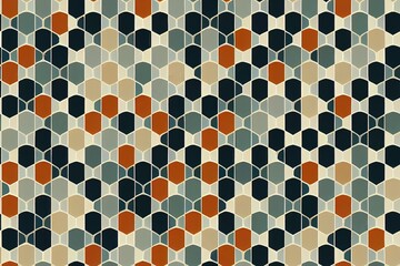 seamless pattern. Modern stylish texture. Repeating geometric tiles. High quality illustration